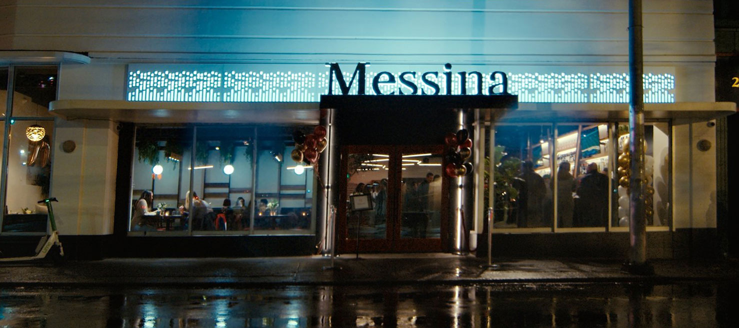 Messina Restaurant designed by Catch Studio